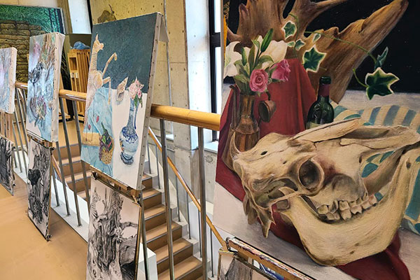 美術学科の様子