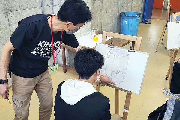 美術学科の様子